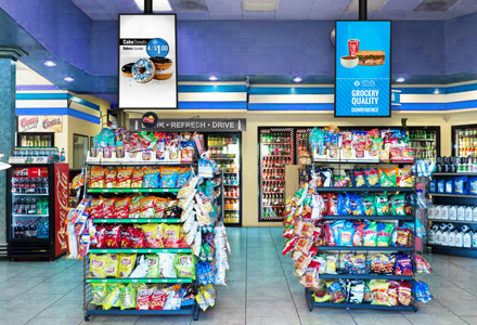 Convenience Store Digital Signage