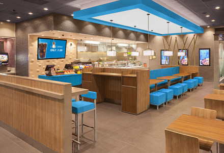 Fast Casual Restaurant Digital Signage