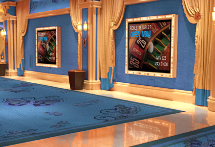 Hotel and Casino Digital Signage