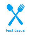 Digital Signage Fast Casual Restaurant