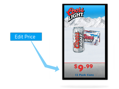 Digital Signage POP Board
