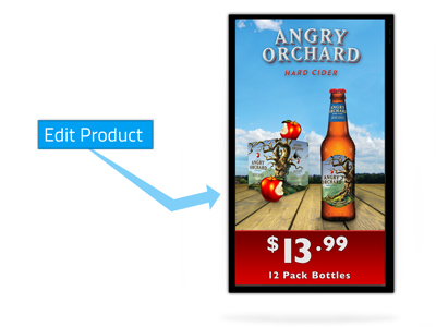 Digital Signage POP Menu Board