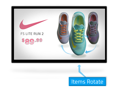 Digital Signage Product Rotator