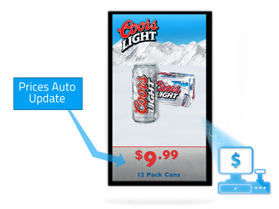 Smart Content POP Digital Sign